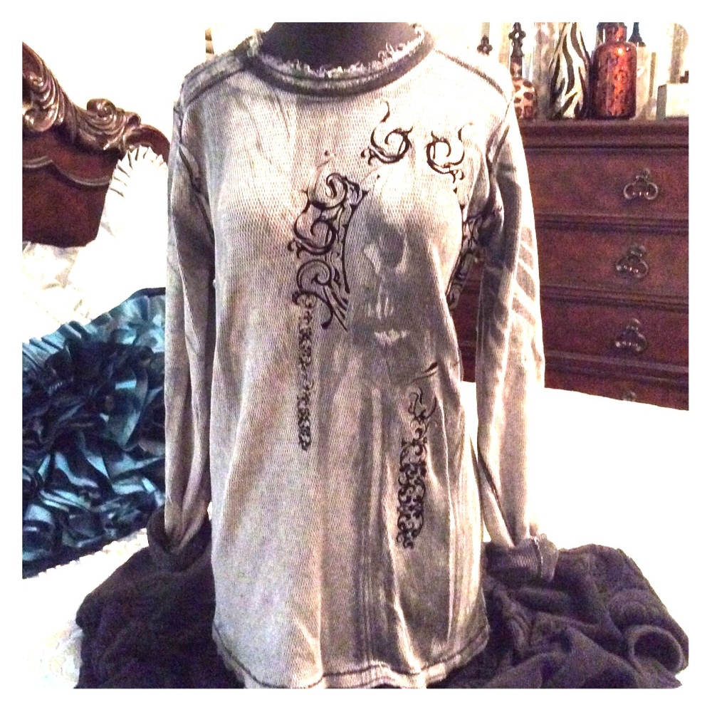 Men’s Long Sleeve Affliction Pullover